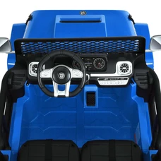 Двухместный детский электромобиль M 6108EBLR-4(24V) Jeep синий с 4 моторами фото 86