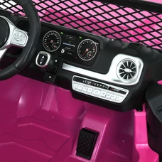Двухместный детский электромобиль M 6108EBLR-8(24V) Jeep розовый с 4 моторами фото 92
