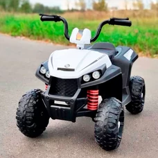 Детский квадроцикл M 4131EL-1 белый с EVA колесами фото 14