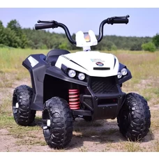 Детский квадроцикл M 4131EL-1 белый с EVA колесами фото 41