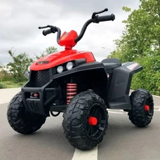 Детский квадроцикл M 4131EL-3 красный с EVA колесами