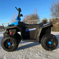 Детский квадроцикл M 4131EL-4 синий с EVA колесами фото 14