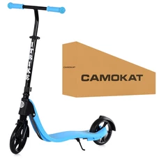 Детский самокат SR 2-082-BL синий с алюминиевой рамой