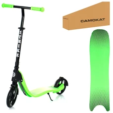 Детский самокат SR 2-082-GR зеленый с алюминиевой рамой