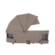 Универсальная коляска Carrello Magia CRL-6555 Cocoa Beige какао-бежевая с люлькой и прогулочным блоком фото 63