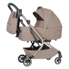 Универсальная коляска Carrello Magia CRL-6555 Spice Beige бежевая с люлькой и прогулочным блоком