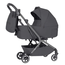 Универсальная коляска Carrello Magia CRL-6555 Elm Grey серая с люлькой и прогулочным блоком