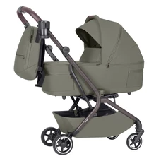 Универсальная коляска Carrello Magia CRL-6555 Malted Green зеленая с люлькой и прогулочным блоком