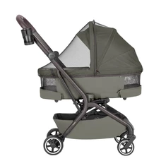 Универсальная коляска Carrello Magia CRL-6555 Malted Green зеленая с люлькой и прогулочным блоком фото 41