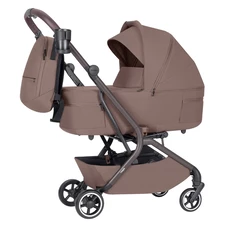 Универсальная коляска Carrello Magia CRL-6555 Glace Pink розовая с люлькой и прогулочным блоком