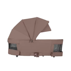 Универсальная коляска Carrello Magia CRL-6555 Glace Pink розовая с люлькой и прогулочным блоком фото 63