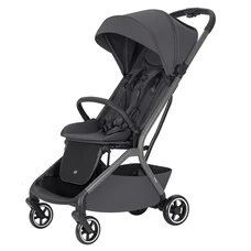 Прогулочная коляска Carrello Magia CRL-5555 Elm Grey серая с чехлом на ножки