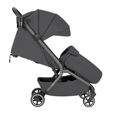 Прогулочная коляска Carrello Magia CRL-5555 Elm Grey серая с чехлом на ножки фото 14