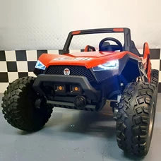 Двухместный детский электромобиль багги M 4170EBLR-3(24V) красный с 4 моторами