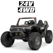 Двухместный детский электромобиль багги M 4170EBLRS-11(24V) серый с 4 моторами