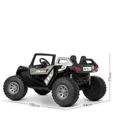 Двухместный детский электромобиль багги M 4170EBLRS-11(24V) серый с 4 моторами фото 21