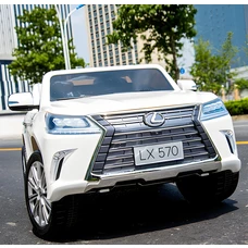 Детский электромобиль M 3906EBLR-1 Lexus белый с четырьмя моторами фото 21