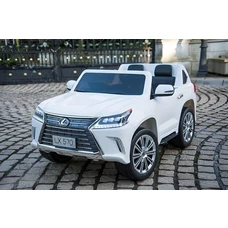 Детский электромобиль M 3906EBLR-1 Lexus белый с четырьмя моторами фото 63
