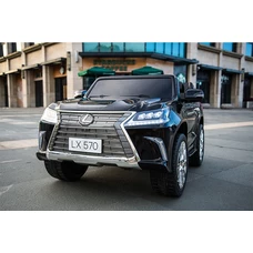 Детский электромобиль M 3906EBLR-2 Lexus черный с четырьмя моторами фото 11