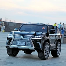 Детский электромобиль M 3906EBLR-2 Lexus черный с четырьмя моторами фото 86