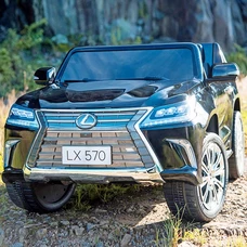 Детский электромобиль M 3906EBLRS-2 Lexus черный в автопокраске