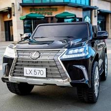 Детский электромобиль M 3906EBLRS-2 Lexus черный в автопокраске фото 21