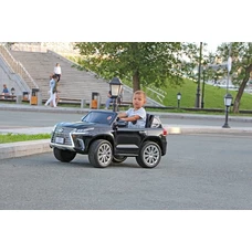 Детский электромобиль M 3906EBLRS-2 Lexus черный в автопокраске фото 63