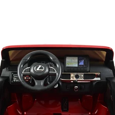 Детский электромобиль M 3906EBLRS-3 Lexus красный в автопокраске фото 16