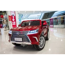 Детский электромобиль M 3906EBLRS-3 Lexus красный в автопокраске фото 41