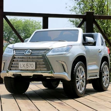 Детский электромобиль M 3906EBLRS-11 Lexus серый в автопокраске