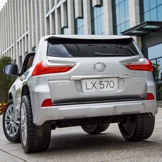 Детский электромобиль M 3906EBLRS-11 Lexus серый в автопокраске фото 37