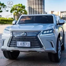 Детский электромобиль M 3906EBLRS-11 Lexus серый в автопокраске фото 41