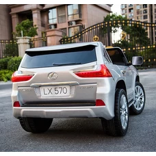 Детский электромобиль M 3906EBLRS-11 Lexus серый в автопокраске фото 86