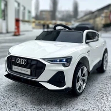 Детский электромобиль Audi M 4806EBLR-1 белый с EVA колесами