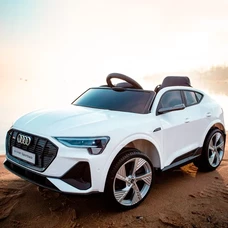 Детский электромобиль Audi M 4806EBLR-1 белый с EVA колесами фото 41