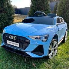 Детский электромобиль Audi M 4806EBLR-4 синий с EVA колесами