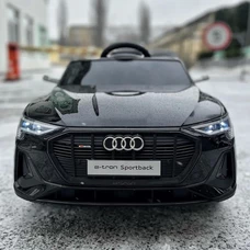 Детский электромобиль Audi M 4806EBLRS-2 черный в автопокраске фото 63
