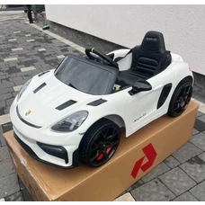 Детский электромобиль M 6055EBLR-1 Porsche белый с мягким сиденьем фото 14