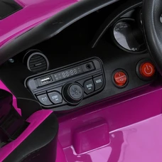 Детский электромобиль M 6055EBLR-8 Porsche розовый с мягким сиденьем фото 16