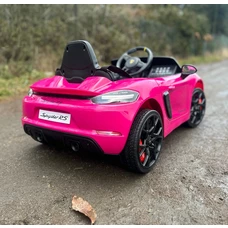 Детский электромобиль M 6055EBLR-8 Porsche розовый с мягким сиденьем фото 21