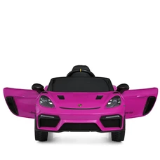 Детский электромобиль M 6055EBLR-8 Porsche розовый с мягким сиденьем фото 54