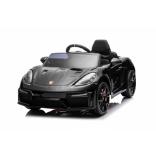 Детский электромобиль M 6055EBLRS-2 Porsche черный в автопокраске фото 37