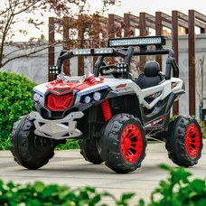 Двухместный детский электромобиль багги M 6349EBLR-3(24V) красный с 4 моторами