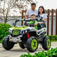 Двухместный детский электромобиль багги M 6349EBLR-5(24V) зеленый с 4 моторами фото 21