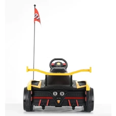 Детский электрокарт M 6147EBLR-6(24V) желтый с мягким сиденьем фото 41