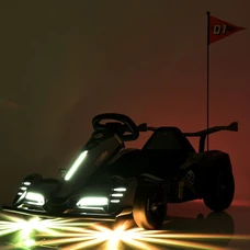 Детский электрокарт M 6147EBLRS-11(24V) серый в автопокраске фото 16