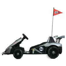 Детский электрокарт M 6147EBLRS-11(24V) серый в автопокраске фото 86