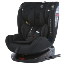 Автокресло El Camino Everest ME 1114 Black черное isofix поворотное