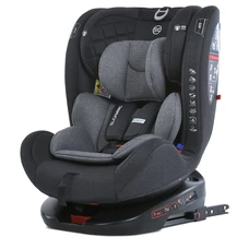 Автокресло El Camino Everest ME 1114 Light Gray светло-серое isofix поворотное