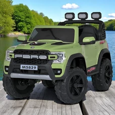 Детский электромобиль M 5829EBLR-5 зеленый четыре мотора по 35W